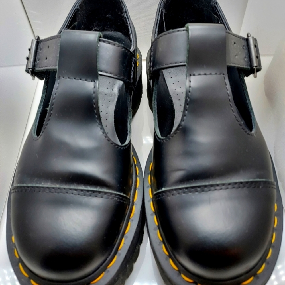 Dr. Martens - Bethan Smooth Leather Platform Mary Jane
